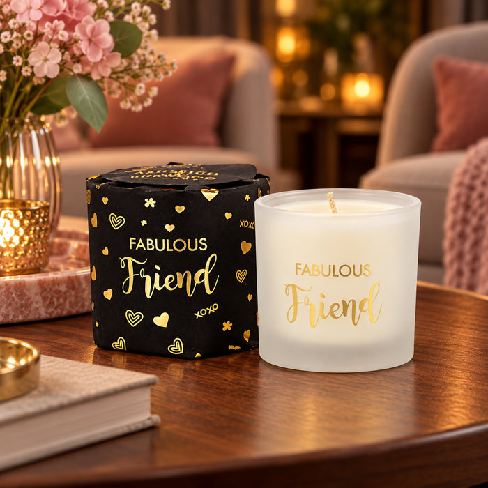 Ashleigh & Burwood Wrapped Scented Candle Fab Friend 70g Assorted Packs Candles Ashleigh & Burwood