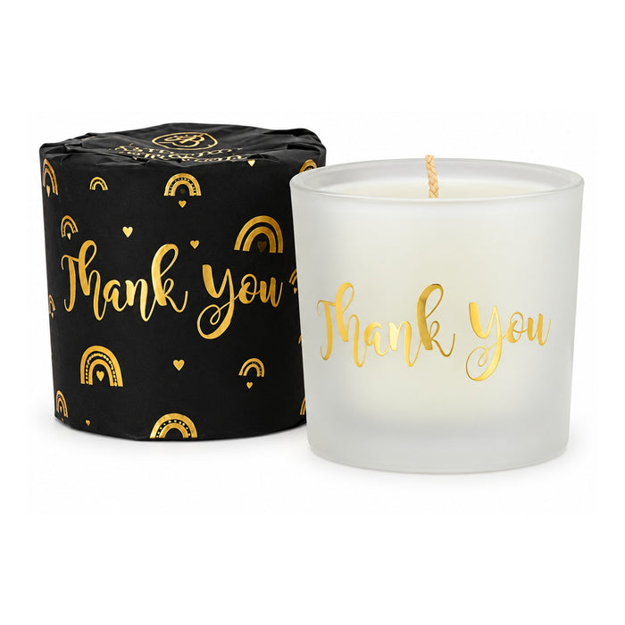 Ashleigh & Burwood Wrapped Scented Candle Thank You 70g Assorted Packs Candles Ashleigh & Burwood Pack of 1