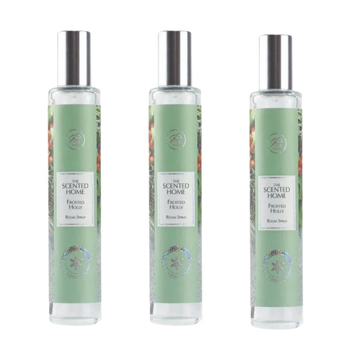 Ashleigh & Burwood Frosted Holly Room Mist 100ml Room Mist Ashleigh & Burwood Pack of 3