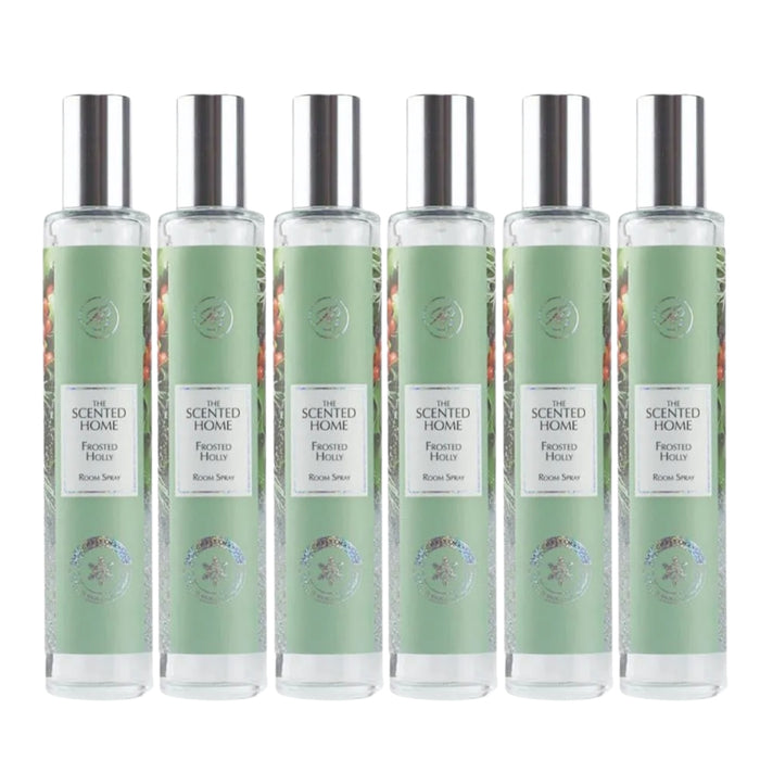 Ashleigh & Burwood Frosted Holly Room Mist 100ml Room Mist Ashleigh & Burwood Pack of 6