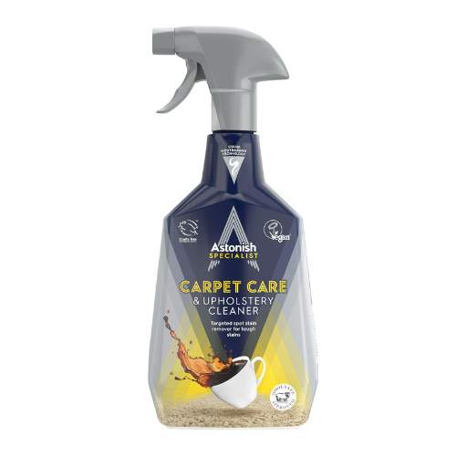 Astonish Specialist Carpet Care & Upholstery Cleaner Spray 750ml Floor & Carpet Cleaners Astonish   