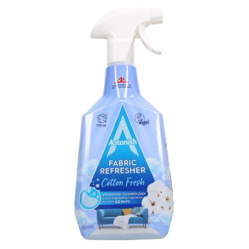 Astonish Fabric Refresher Cotton Fresh 750ml Fabric Freshener Astonish   