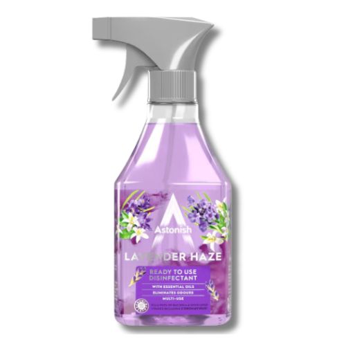 Astonish Ready To Use Disinfectant Lavender Haze 550ml Disinfectant Astonish