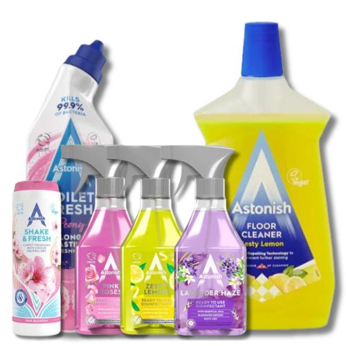 Astonish Mega Household Cleaning Essential Bundle 6 Piece Cleaning Bundles Astonish