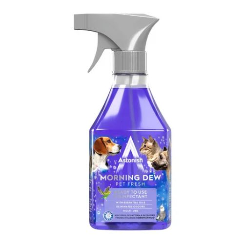 Astonish Morning Dew Pet Fresh Ready To Use Disinfectant 550ml Disinfectants Astonish   