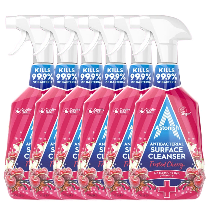 Astonish Frosted Cherry Anti-Bacterial Trigger Spray 750ml Assorted Packs