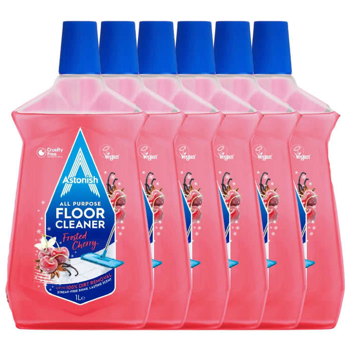 Astonish Frosted Cherry Floor Cleaner 1L Assorted Packs