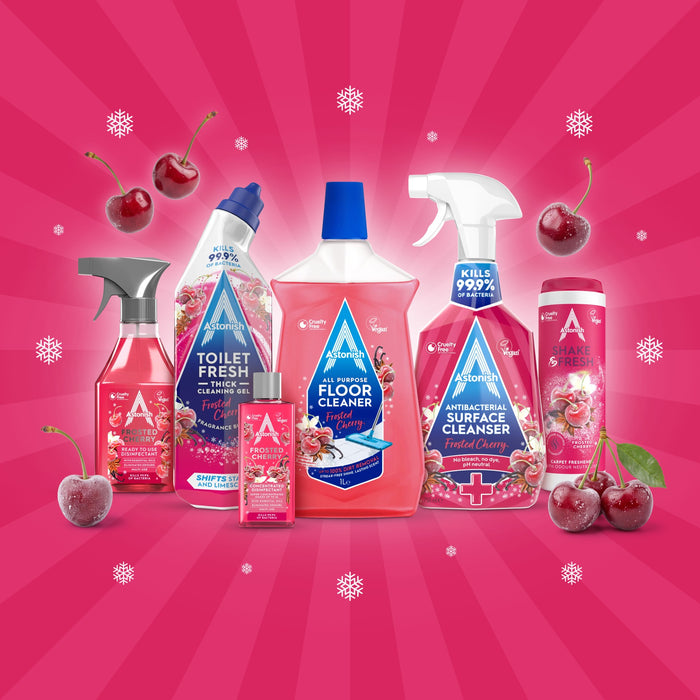 Astonish Frosted Cherry Cleaning Bundle 6 Piece