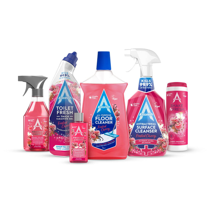 Astonish Frosted Cherry Cleaning Bundle 6 Piece