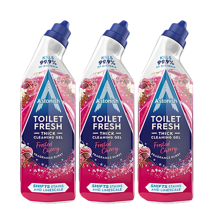 Astonish Frosted Cherry Toilet Gel 750ml Assorted Packs