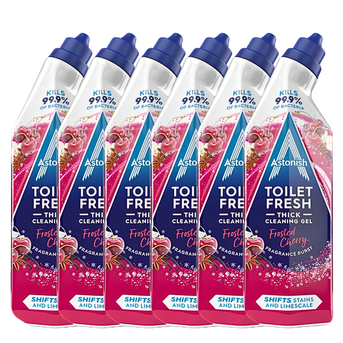 Astonish Frosted Cherry Toilet Gel 750ml Assorted Packs