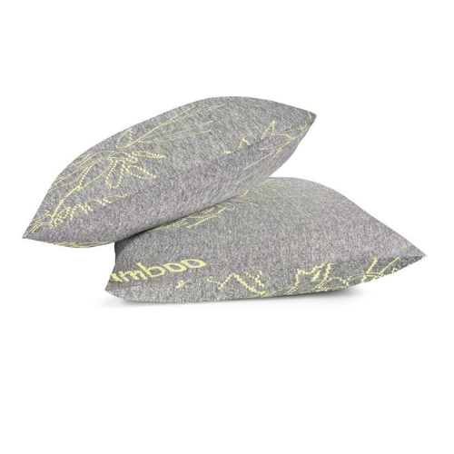 Bamboo Pillow Hypoallergenic Breathable & Supportive Natural Comfort for All Sleepers Pillow FabFinds