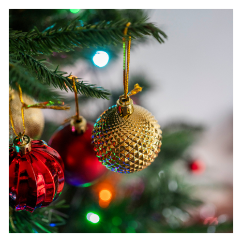 Christmas Baubles Shine & Shimmer Assorted Colours Pack of 15