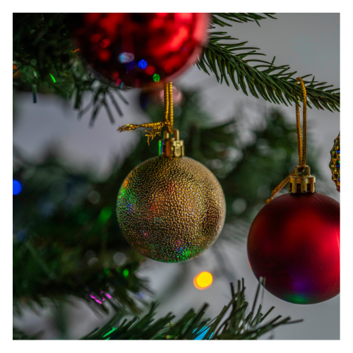 Christmas Baubles Shine & Shimmer Assorted Colours Pack of 15