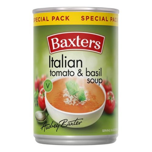 Baxters Italian Tomato & Basil Soup 380g Soups Baxters   