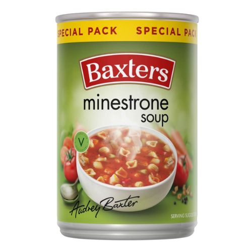 Baxters Minestrone Soup 380g Soups Baxters   