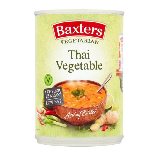 Baxters Thai Vegetable Soup 380g Soups Baxters