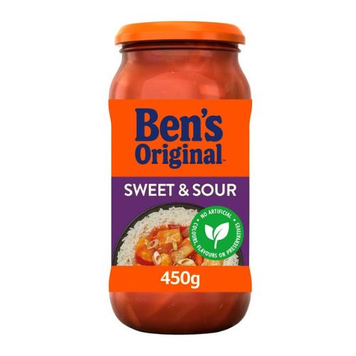 Ben's Original Sweet & Sour Sauce 450g Cooking Ingredients Uncle Ben's   