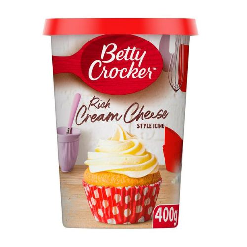 Betty Crocker Rich Cream Cheese Style Icing 400g Home Baking betty crocker   