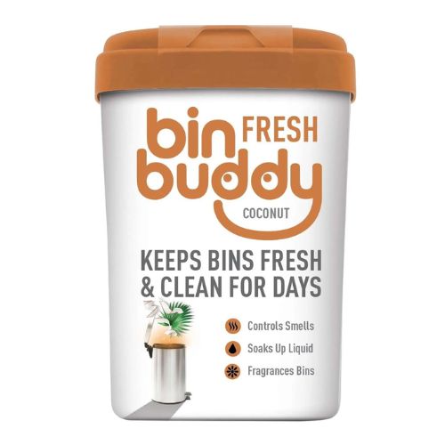 Bin Buddy Bin Freshener Powder Coconut 450g Bin Cleaners & Accessories bin buddy   