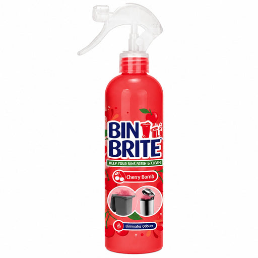 Bin Brite Deodoriser Cherry Bomb 400ml Bin Cleaners & Accessories 151 Single