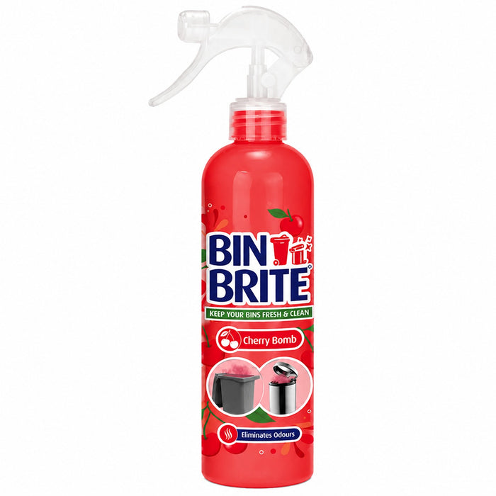 Bin Brite Deodoriser Cherry Bomb 400ml Bin Cleaners & Accessories 151 Single