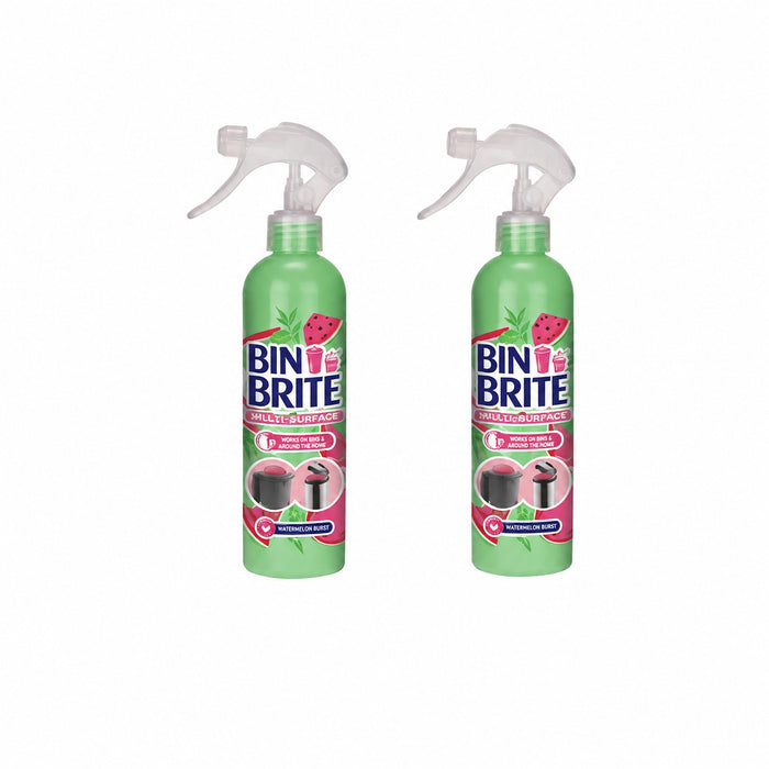 Bin Odour Neutraliser WaterMelon 400ml Bin Cleaners & Accessories 151 2 Pack