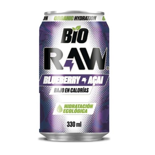 Bio Raw Blueberry & Acai Isotonic Drink 330ml Drinks bio raw   
