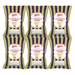 Bishops Chocolate Limes 140g Assorted Pack Sweets, Mints & Chewing Gum Bishop's Pack of 6