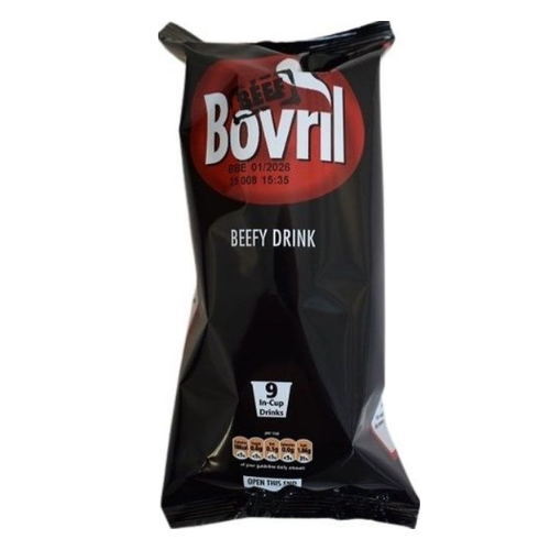 Bovril Beefy Drink 9 In-Cup Instant Beef Drinks Assorted Packs Beef Drink Bovril 1 Pack (9 Cups)