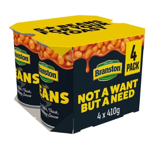 Branston Baked Beans 4 x 410g Food Items Branston   