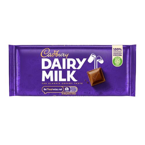 Cadbury Dairy Milk Chocolate 110g Chocolate Cadbury   