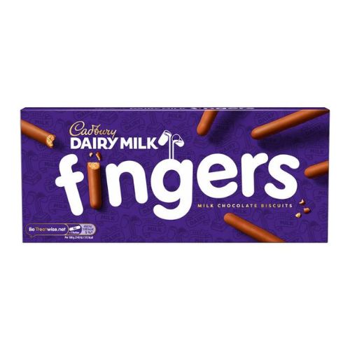 Cadbury's Chocolate Fingers 114g Chocolate Cadbury   