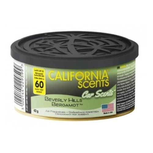 California Scents Car Fragrance Assorted Scents 42g Air Fresheners California Scents Beverly Hills Bergamot  