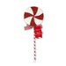 Candy Stripe Glitter Lollipop Decoration 38cm Christmas Decorations FabFinds   