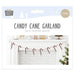 Foiled Candy Cane Garland 2m Christmas Decorations FabFinds   