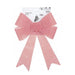 Candy Stripe Decorative Bow 22cm x 32cm Christmas Decorations FabFinds   