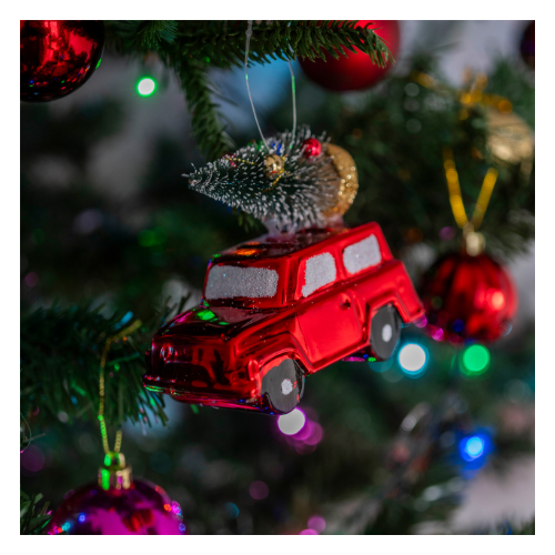 Novelty Car Christmas Tree Decoration Festive Hanging Ornament