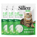 Silica Gel Non-Clumping Cat Litter Aloe Vera Scented 5 Litres Assorted Pack Size Cat Litter Fabfinds 3 Pack