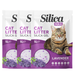 Silica Gel Non-Clumping Cat Litter Lavender Scented 5 Litres Assorted Pack Size Cat Litter Fabfinds 3 Packs