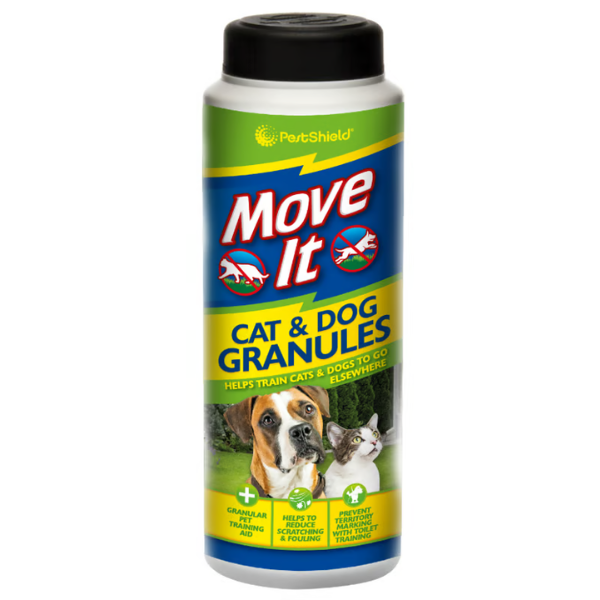 PestShield Move It Cat & Dog Scatter Granules Gardening PestShield
