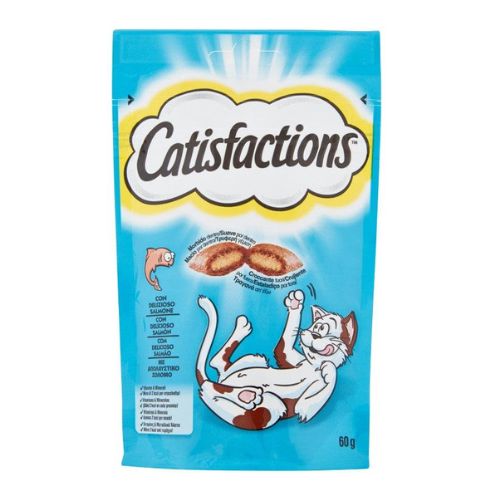 Catisfactions Salmon Cat Treats 60g Cat Food & Treats catisfactions   
