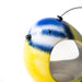 Ceramic Colourful Blue Tit Wild Bird Feeder 20 x 11 x 16cm Bird Feeders FabFinds