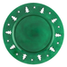 Charger Plate Decorative Table Setting Plate Assorted Colours Christmas Tableware FabFinds Green