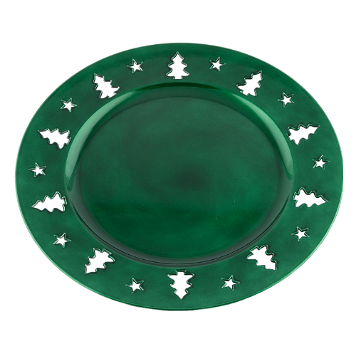 Charger Plate Decorative Table Setting Plate Assorted Colours Christmas Tableware FabFinds