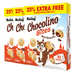 Nutini Chocolino Bites Mini Chocolate Biscuits 200g Snack Pack Assorted Packs Biscuits & Cereal Bars Nutini Pack of 3