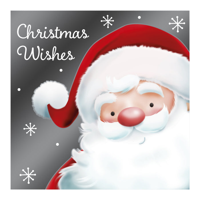 Christmas Cards 12 Pack Cute Characters Santa & Reindeer card design