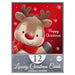 Christmas Cards 12 Pack Cute Characters Santa & Reindeer