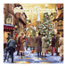 Christmas Cards 12 Pack Festive Town Scene Car & Tree card design 2