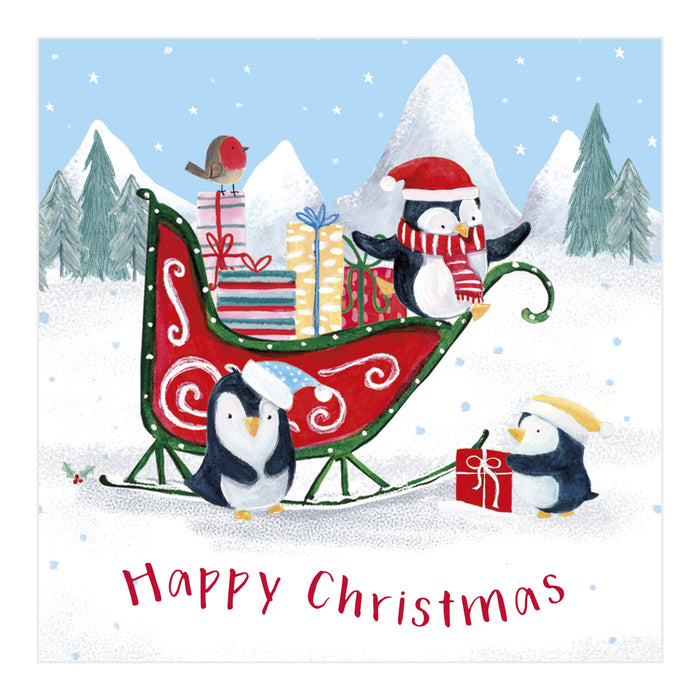 Christmas Cards 20 Pack Cute North Pole card design